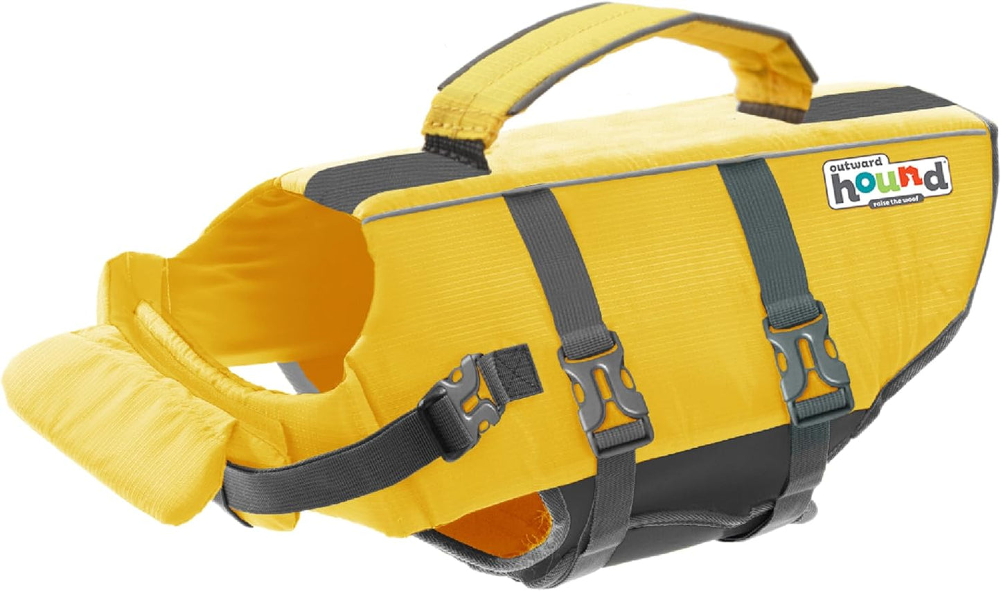 Granby Splash Orange Dog Life Jacket, Medium