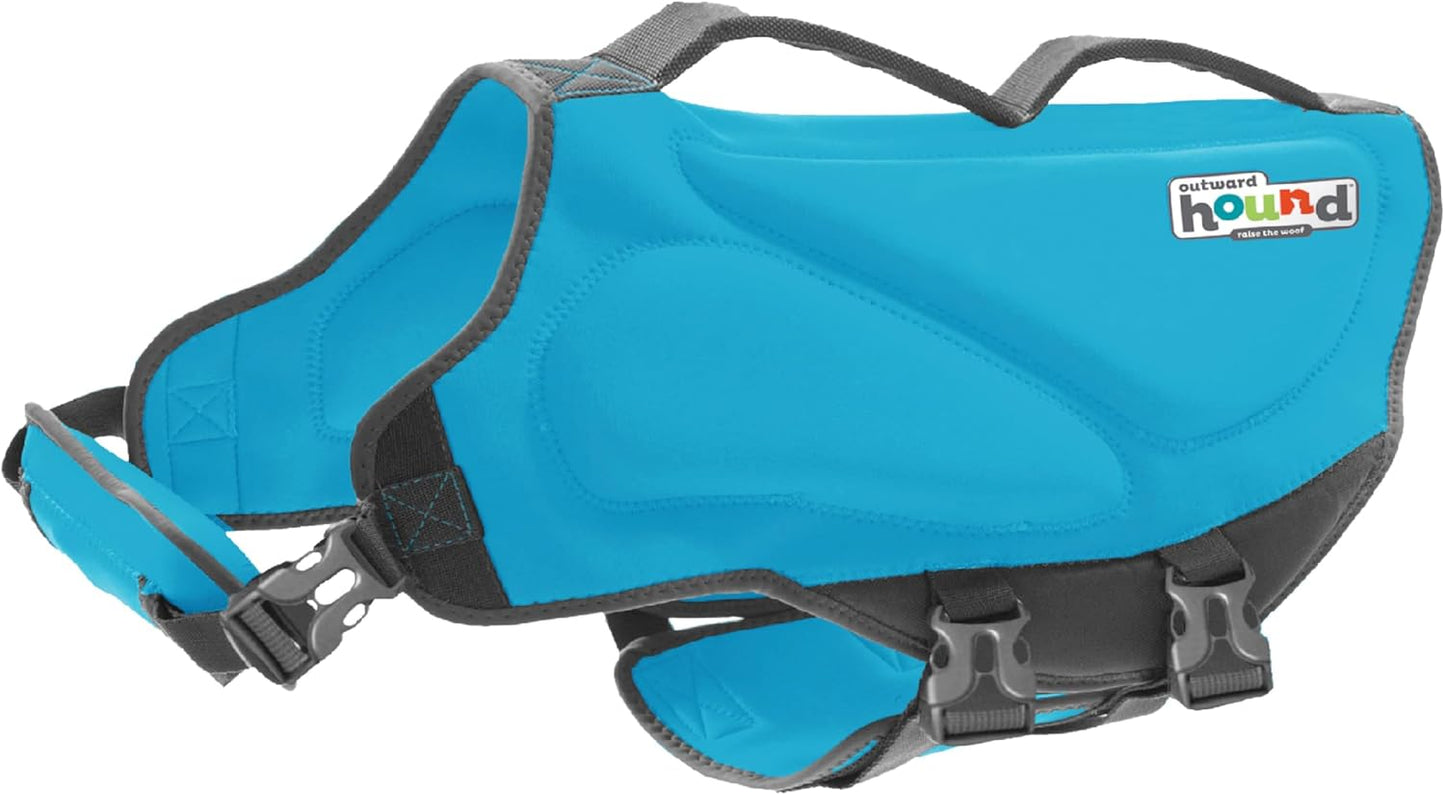 Granby Splash Orange Dog Life Jacket, Medium