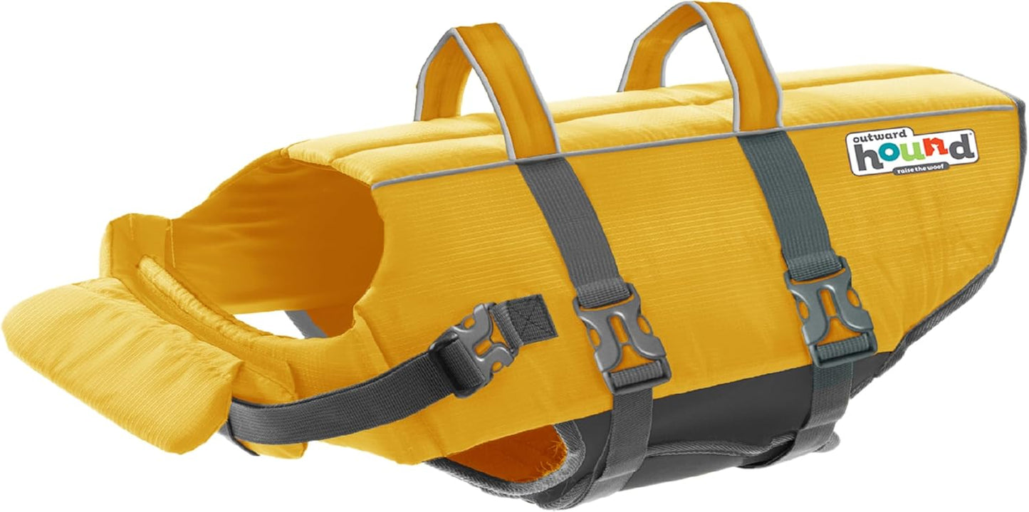 Granby Splash Orange Dog Life Jacket, Medium