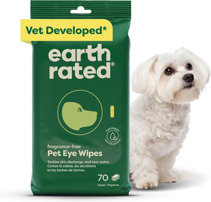 Dog Grooming Wipes, Hypoallergenic, Cleaning and Hydrating, for Paws, Body and Butt, Lavender Scented, 100 Count