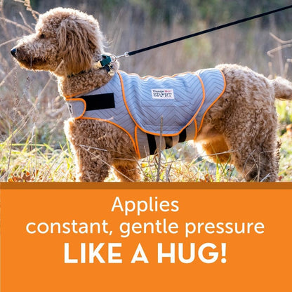 for Dogs, Large, Platinum Sport - Dog Anxiety Relief Calming Vest